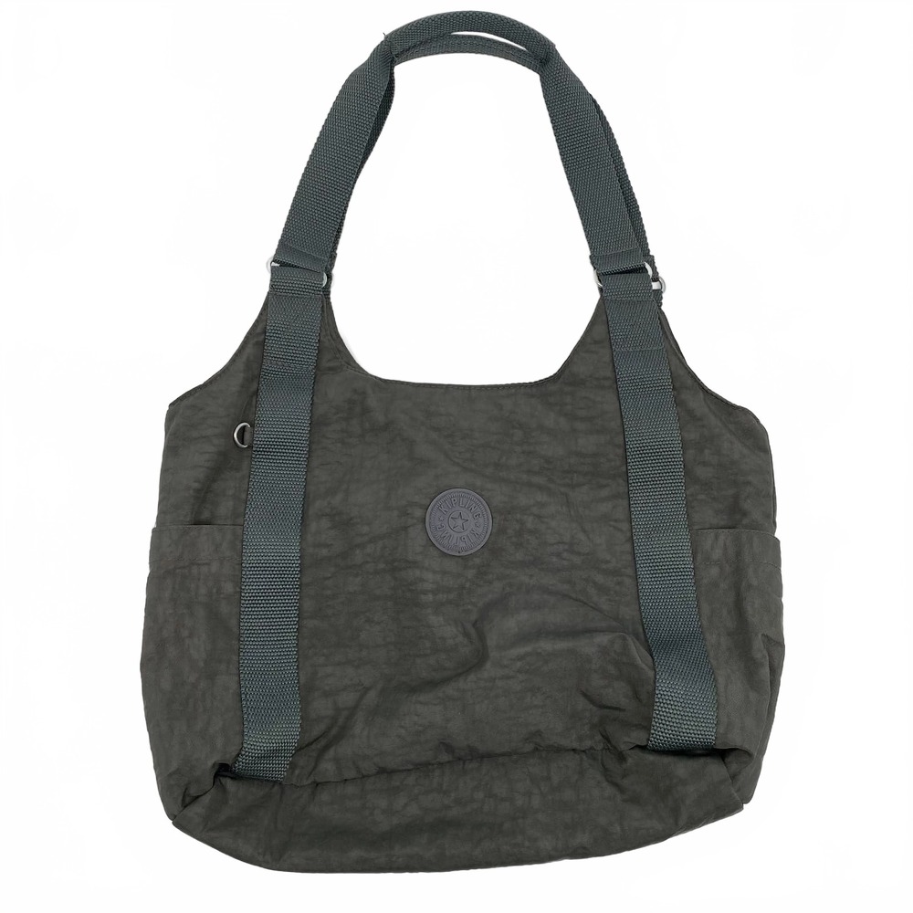 Kipling Gray Tote Bag Two Pockets